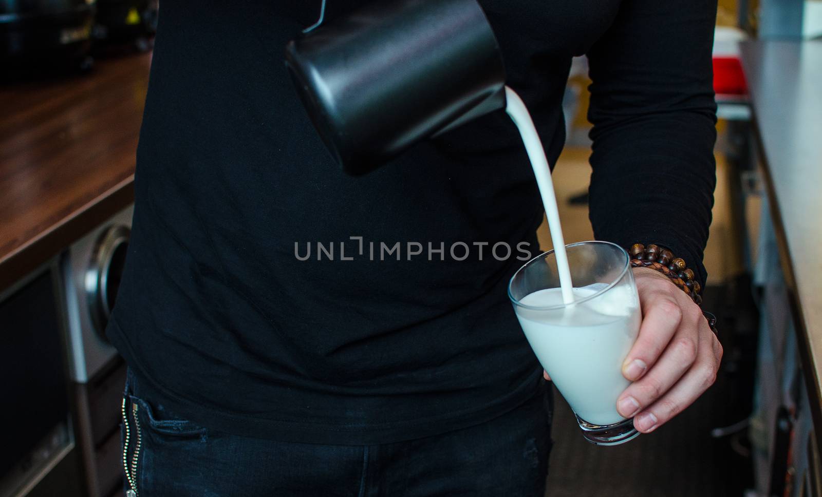 Barista Coffee Brewing Grind Professional Concept