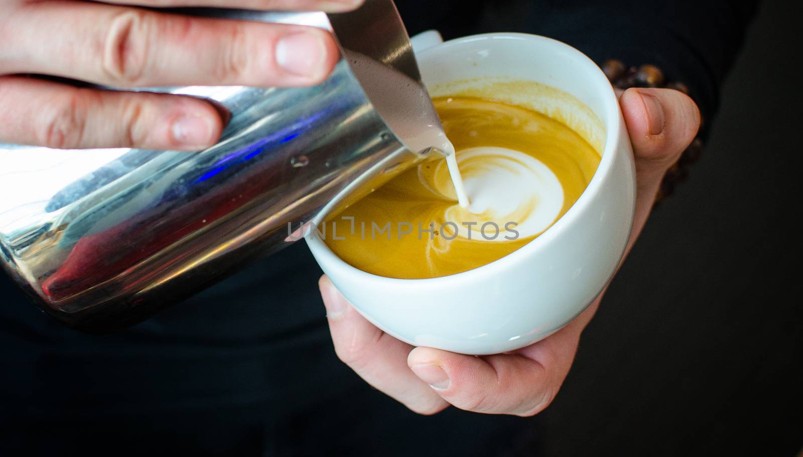 Barista Coffee Brewing Grind Professional Concept