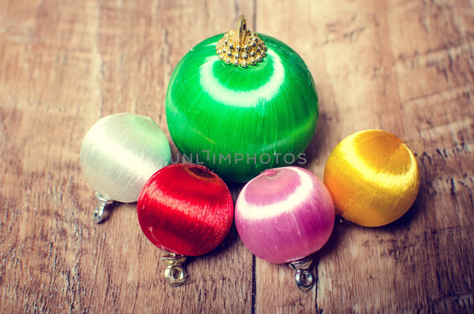 Colorful Christmas decorations for your Christmas tree and christmas well-being.