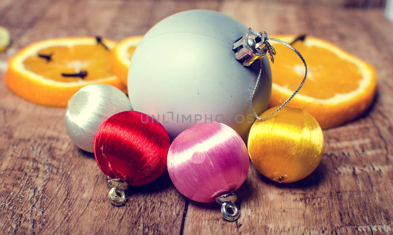 Colorful Christmas decorations for your Christmas tree and christmas well-being.