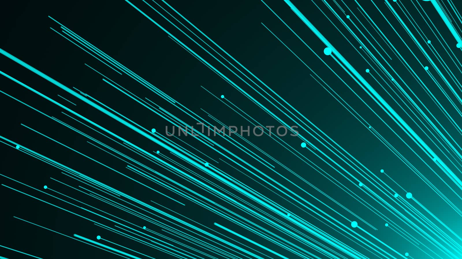 Abstract background with optical fiber. 3d rendering