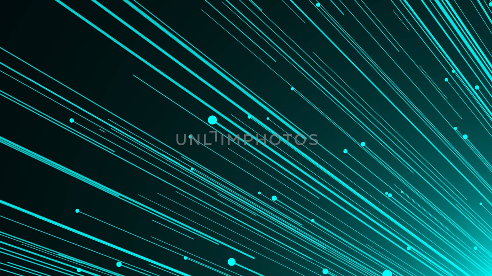 Abstract background with optical fiber. 3d rendering