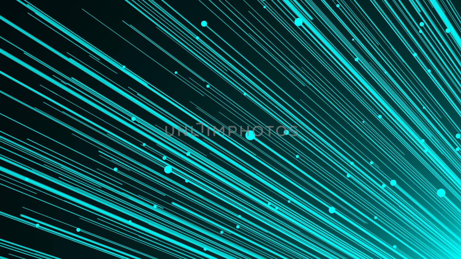 Abstract background with optical fiber. 3d rendering