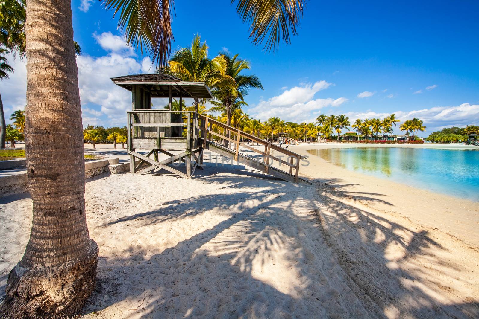 Round Beach in Miami Florida USA by Makeral