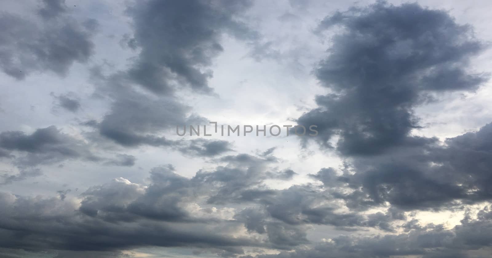 Beautiful blue sky with clouds background. Sky with clouds weather nature cloud blue. Blue sky with clouds and sun