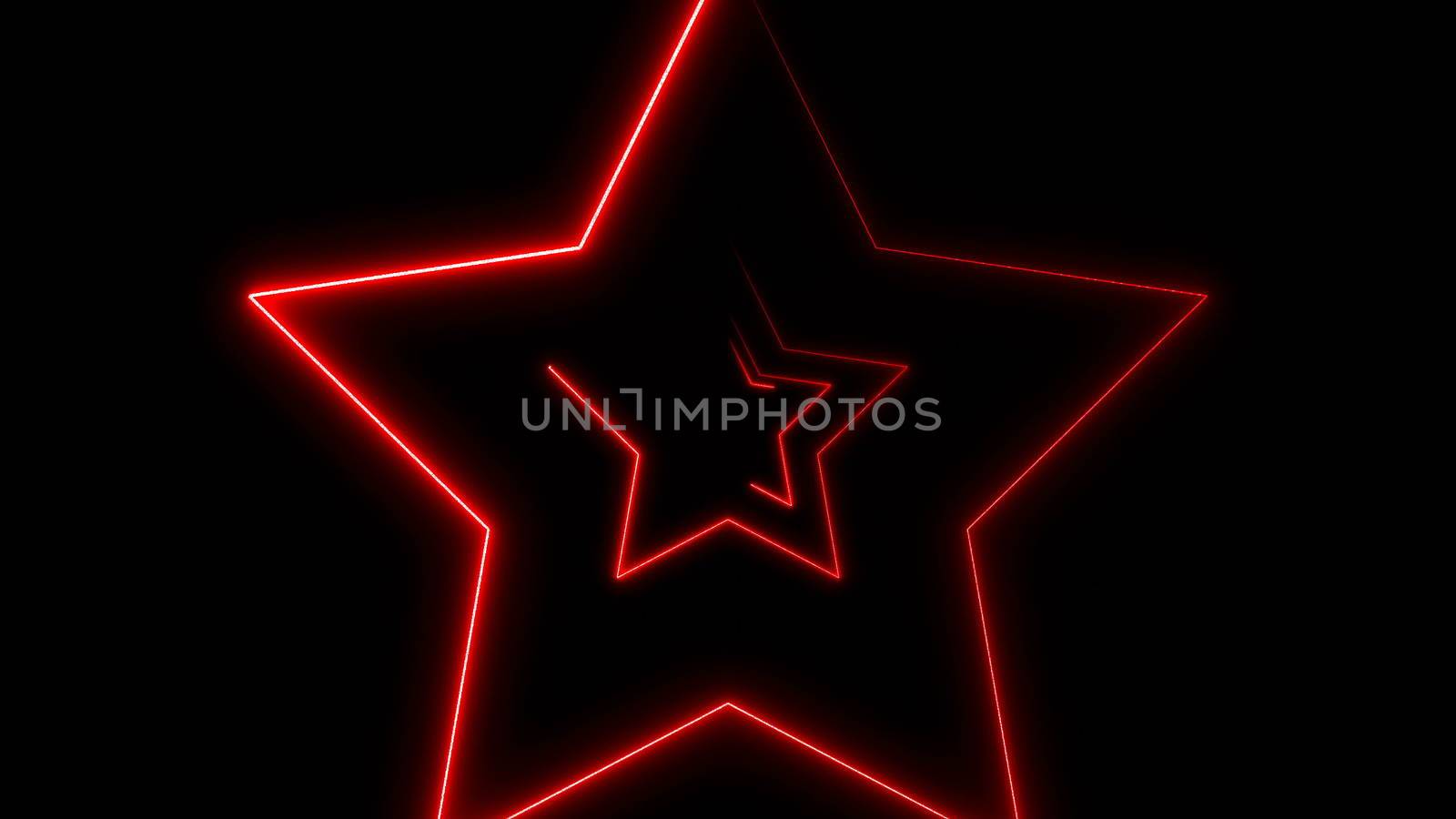 Abstract background with neon stars by nolimit046
