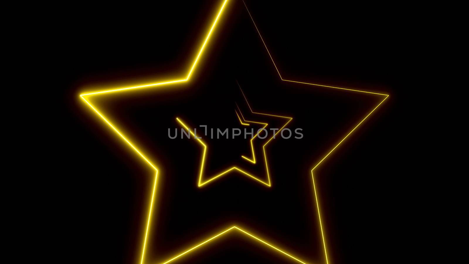 Abstract background with neon stars by nolimit046