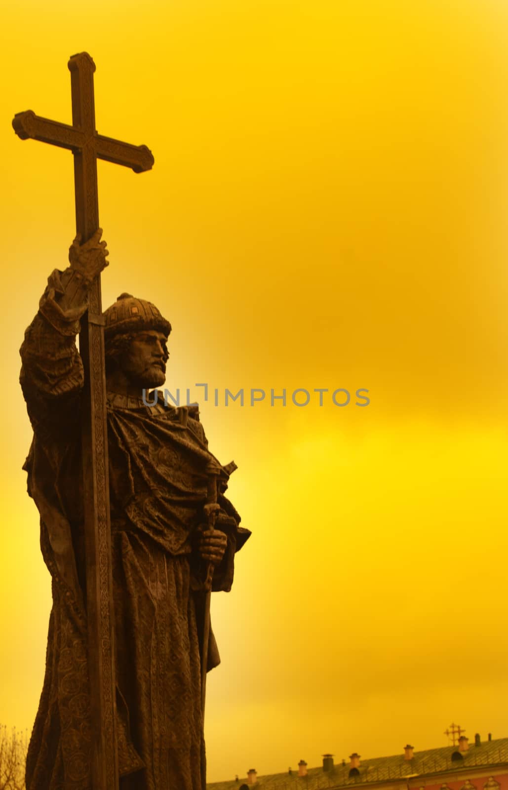 Monument to Holy Prince Vladimir the Great in Moscow
