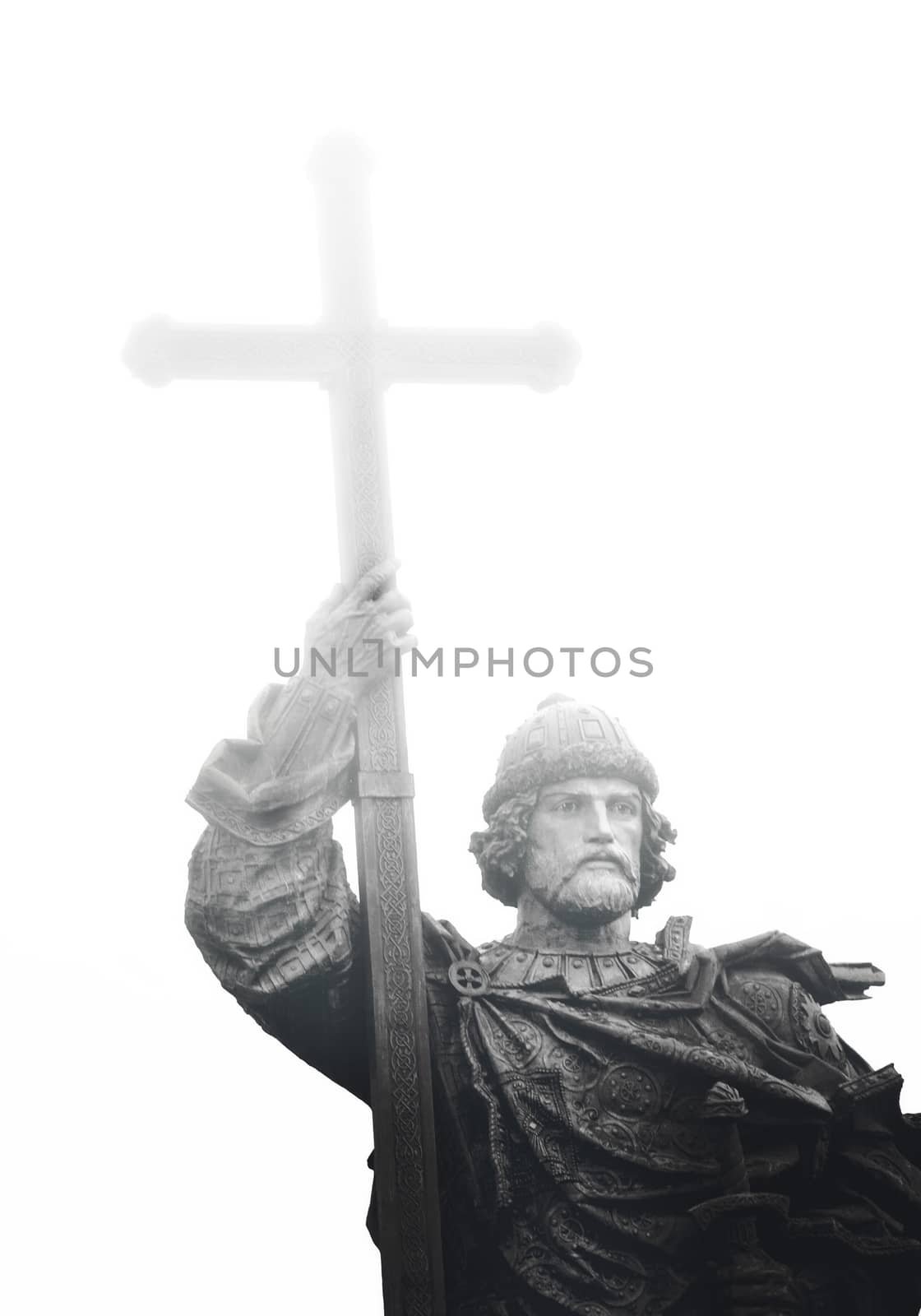 Monument to Holy Prince Vladimir the Great in Moscow