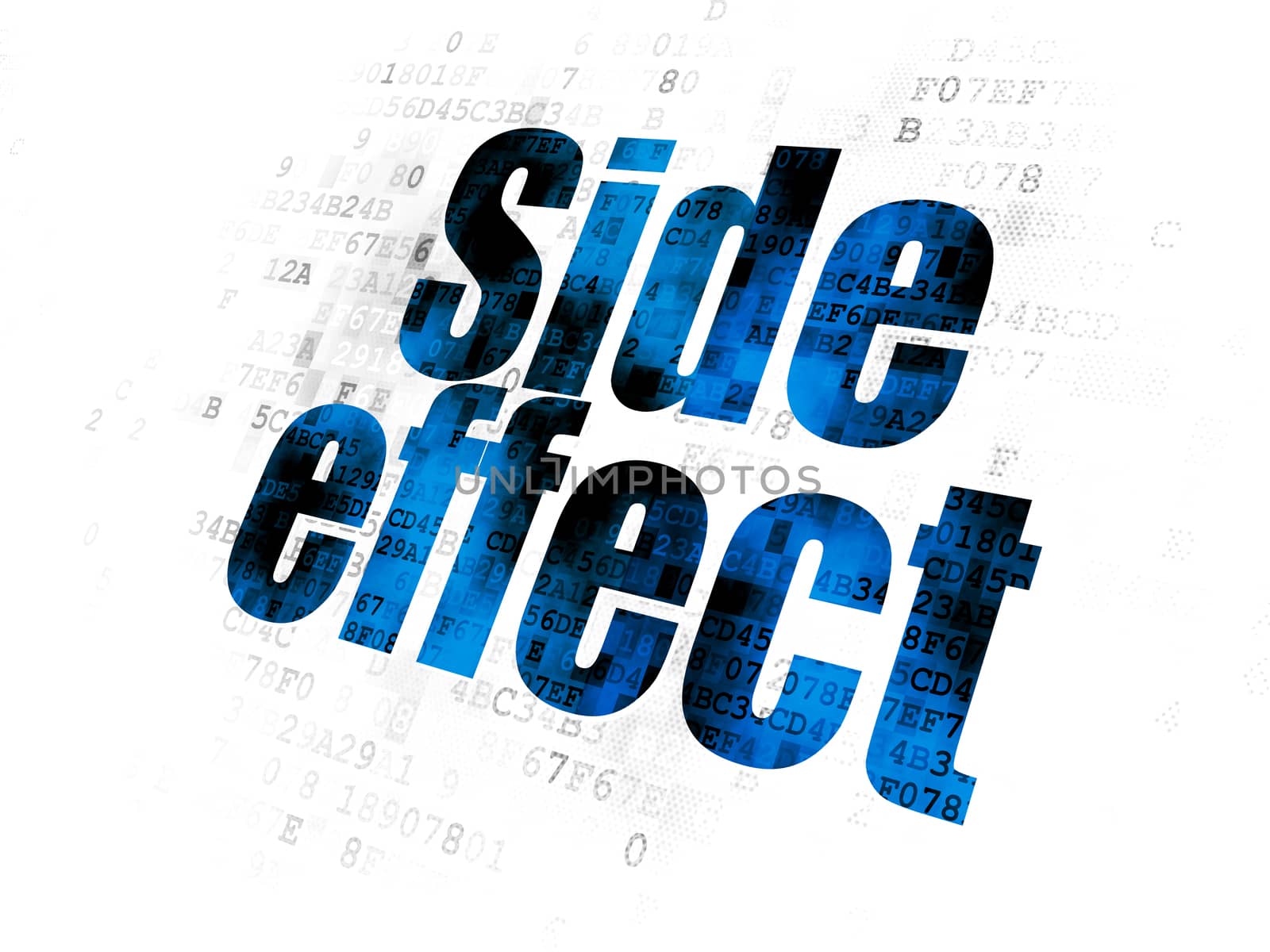 Health concept: Side Effect on Digital background by maxkabakov