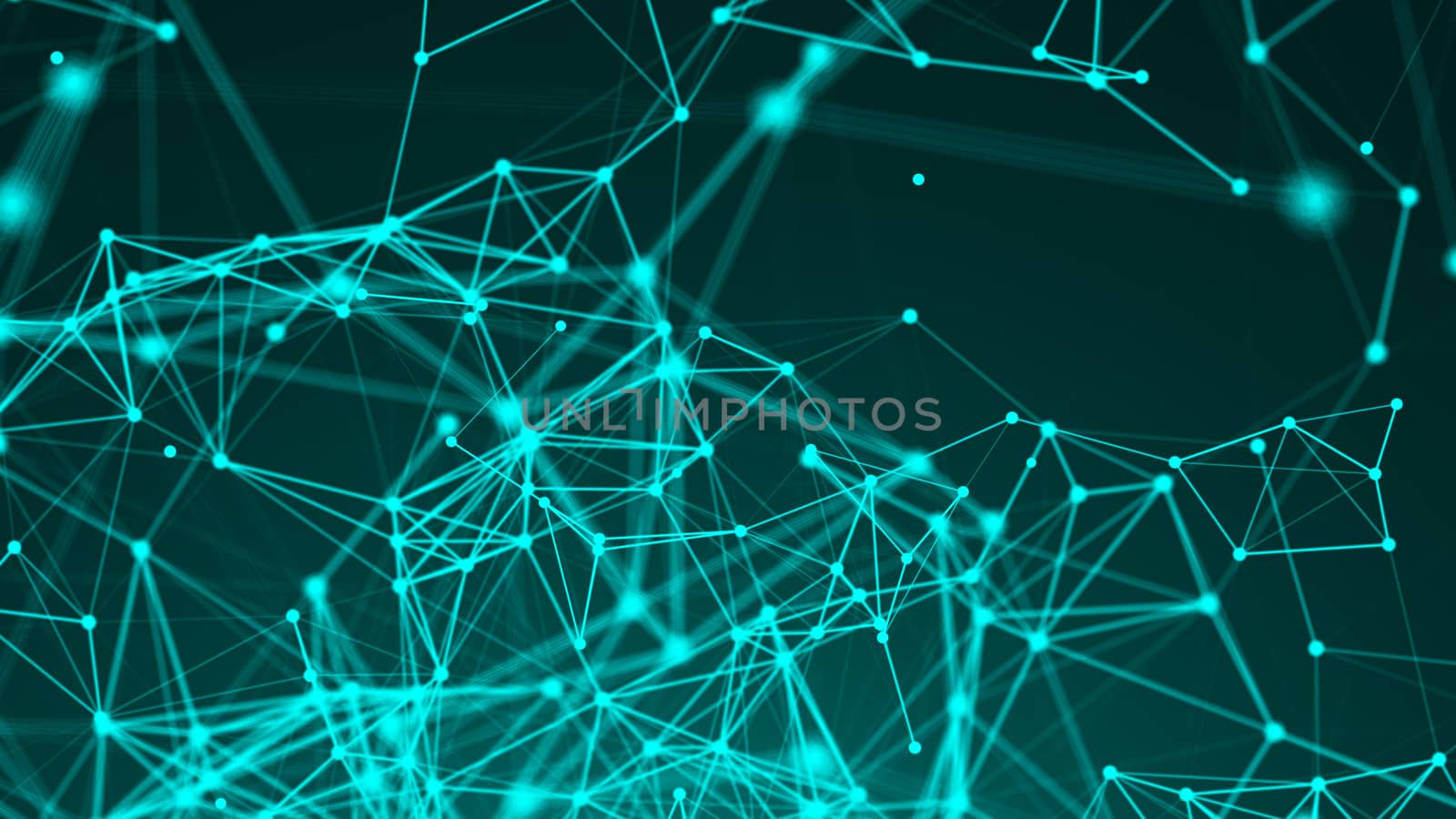 Abstract connection dots. Technology background. Network concept by nolimit046