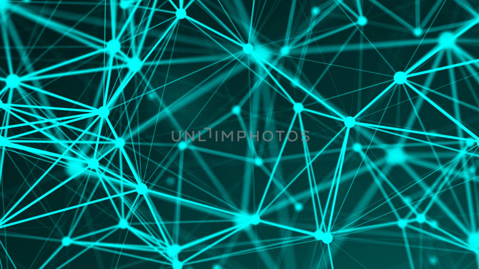 Abstract connection dots. Technology background. Network concept by nolimit046