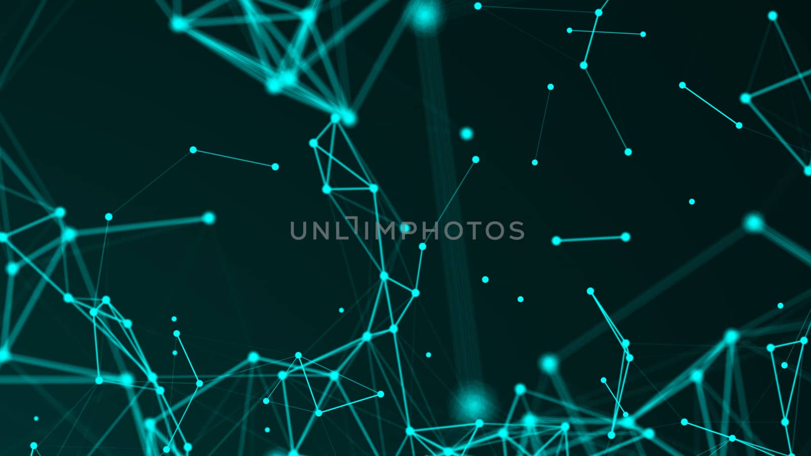 Abstract connection dots. Technology background. Network concept by nolimit046