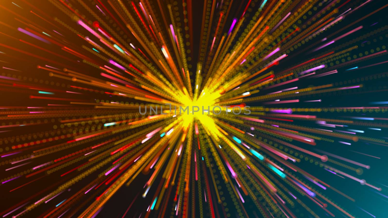 Festive elegant abstract background. Digital illustration. 3d rendering