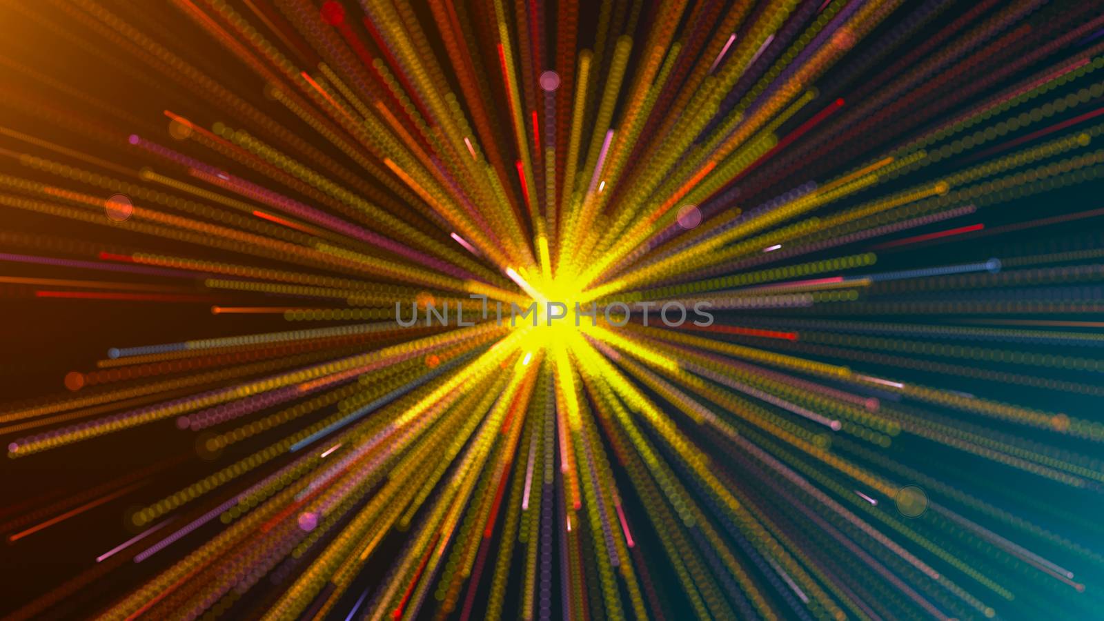 Festive elegant abstract background. Digital illustration. 3d rendering