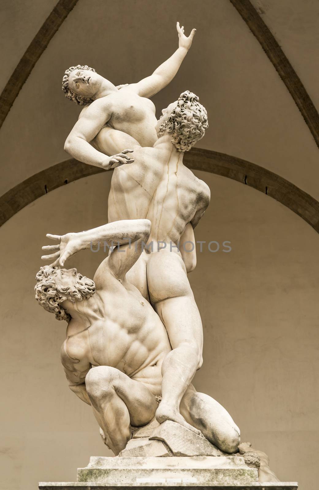 Statue of the rape of the Sabine women by edella