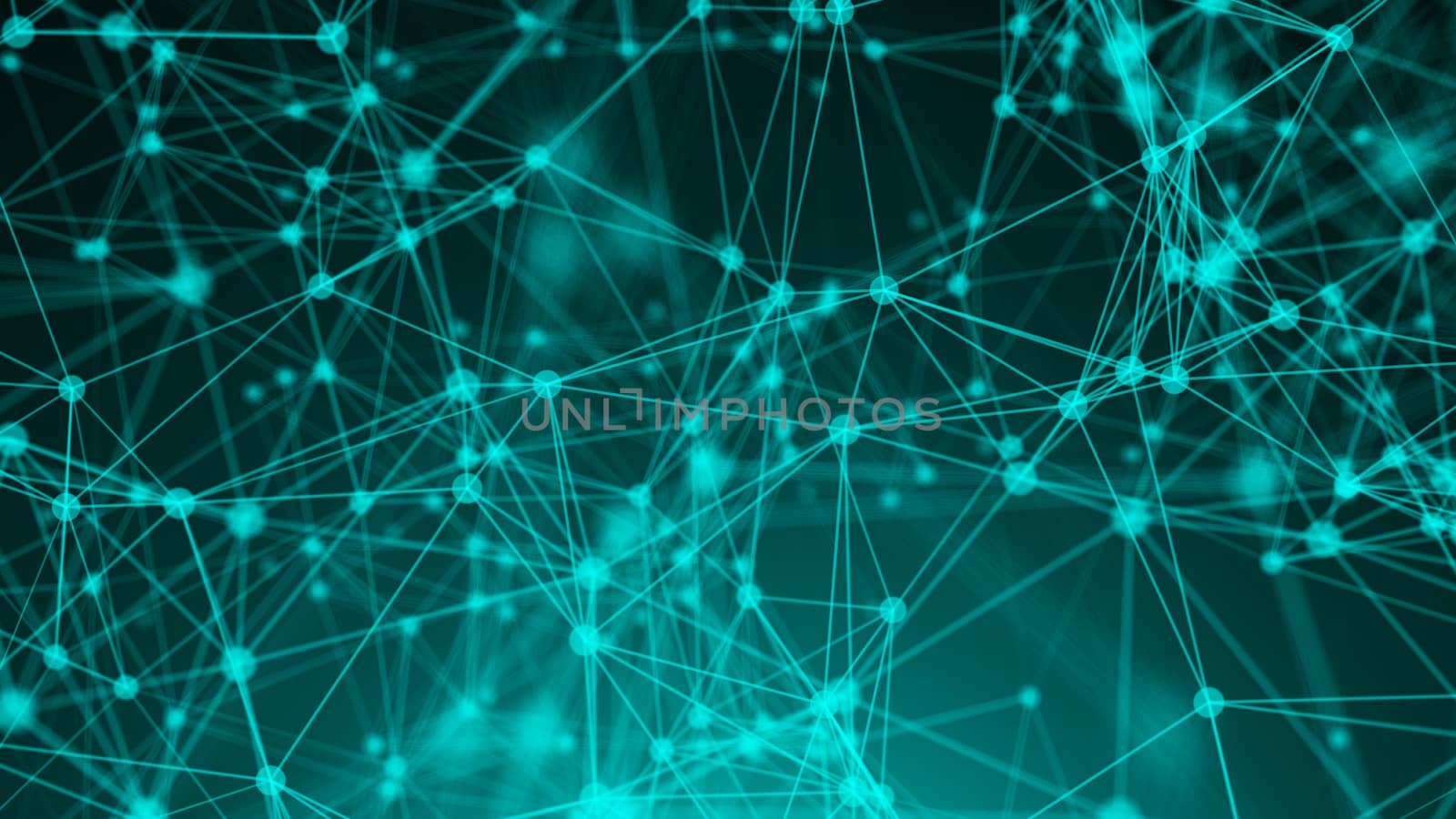 Abstract connection dots. Technology background. Network concept by nolimit046