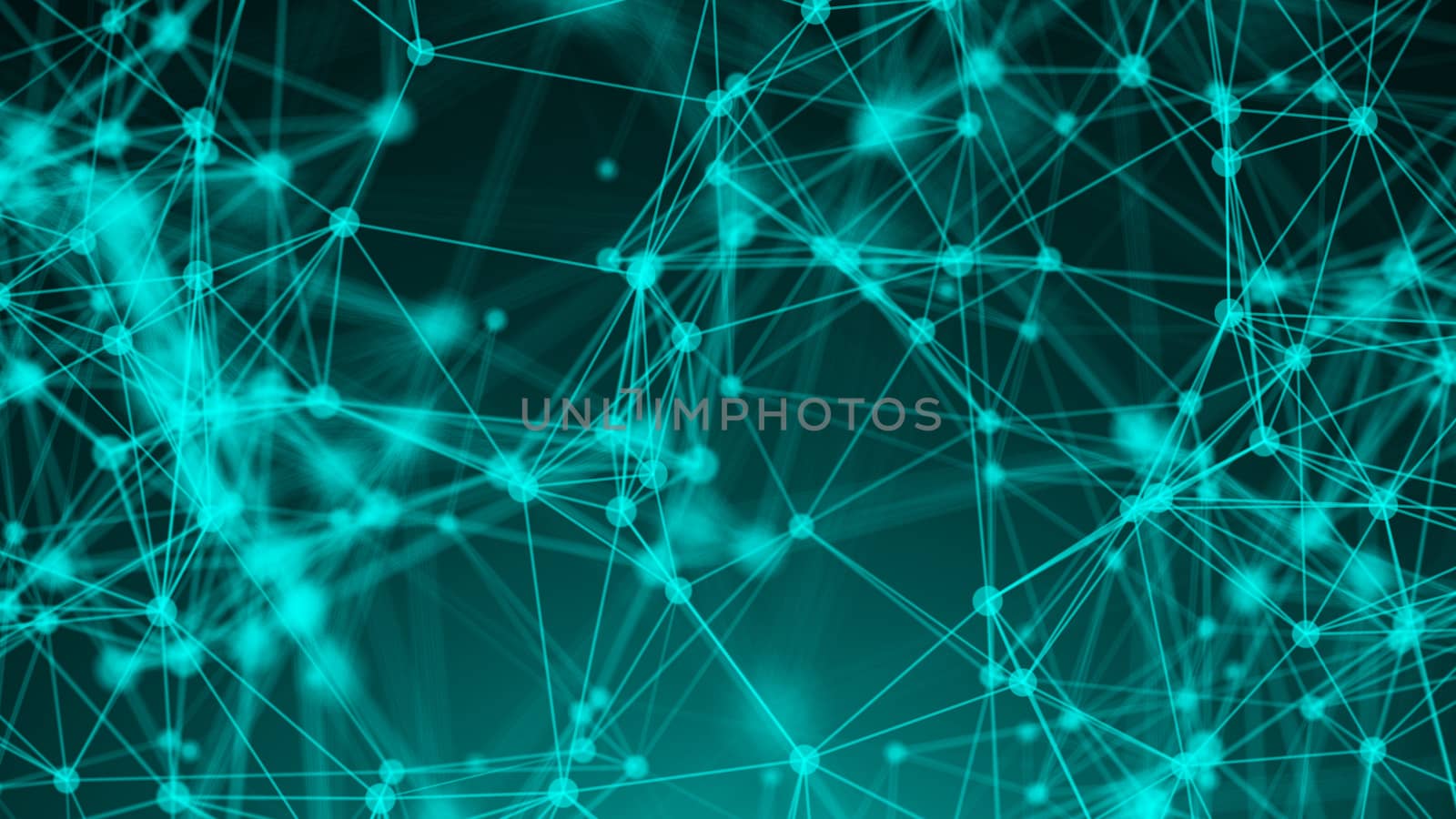 Abstract connection dots. Technology background. Network concept by nolimit046