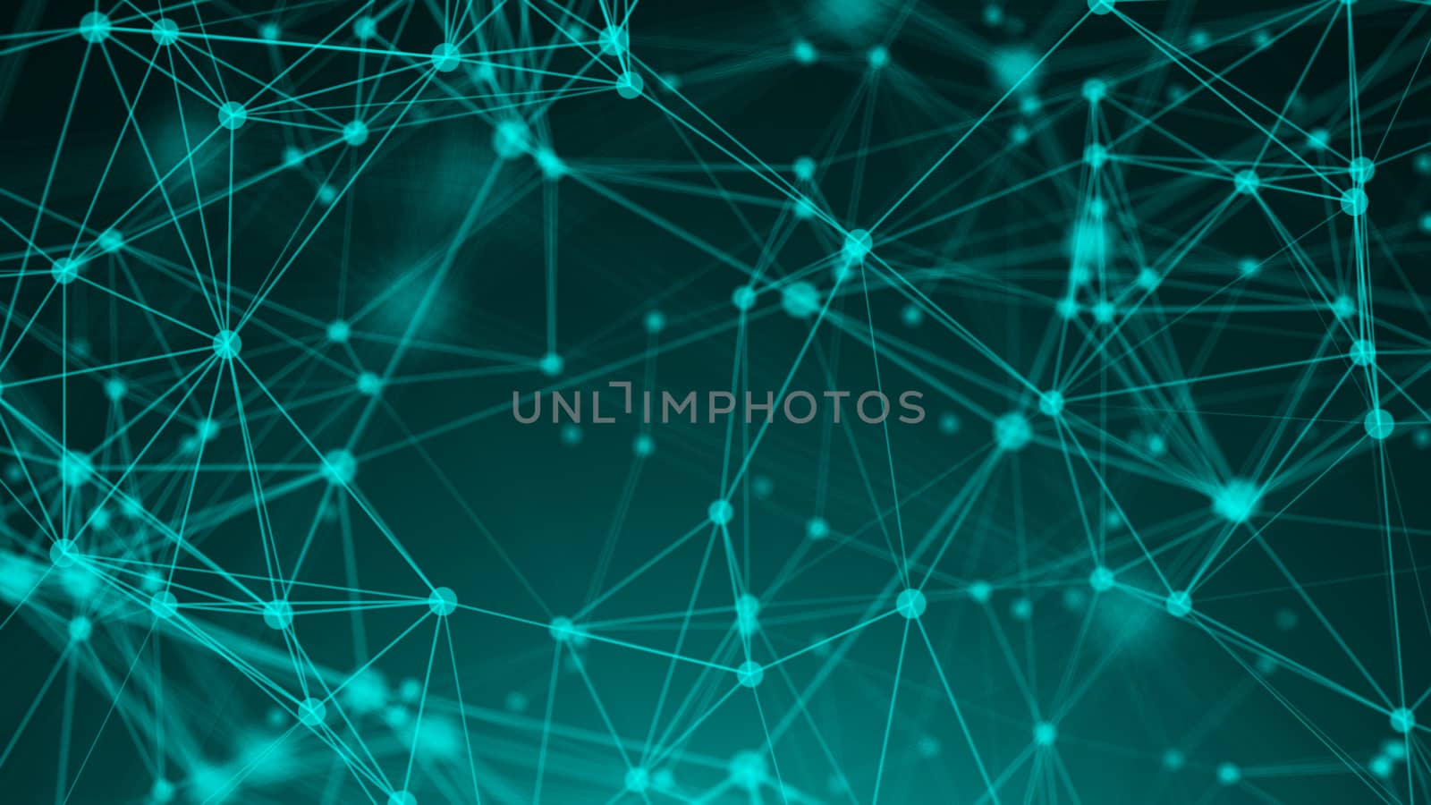 Abstract connection dots. Technology background. Network concept by nolimit046