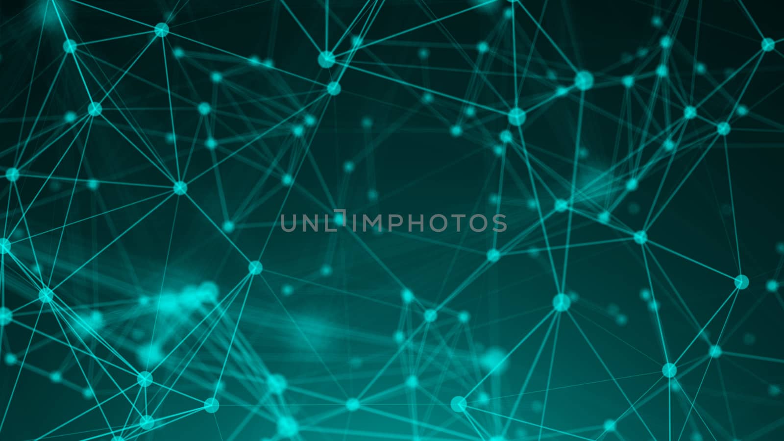 Abstract connection dots. Technology background. Network concept by nolimit046