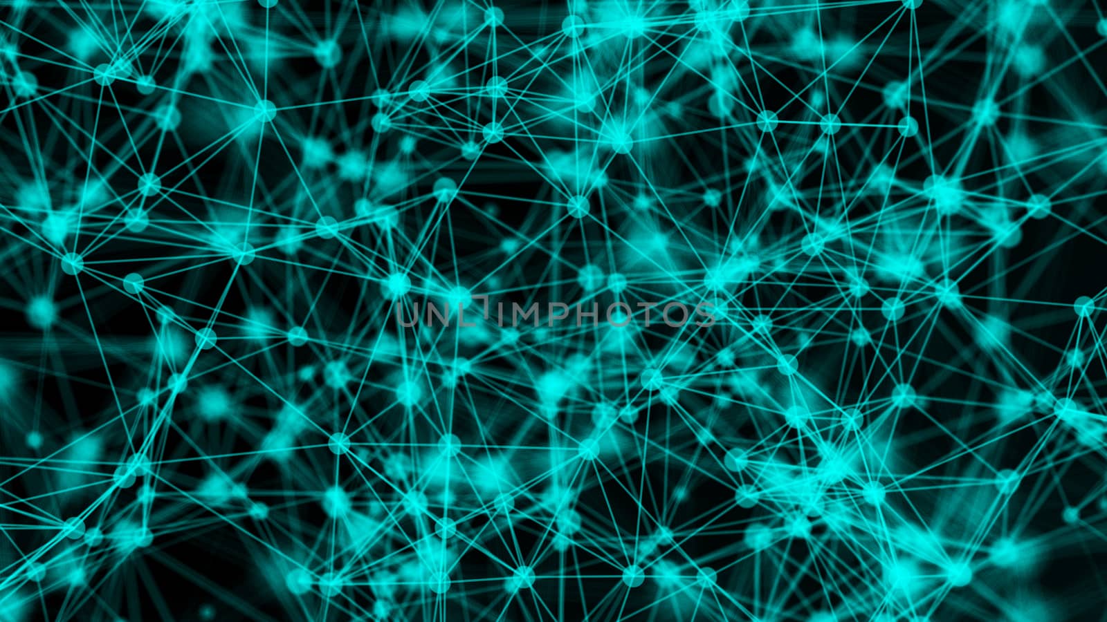 Abstract connection dots. Technology background. Network concept by nolimit046