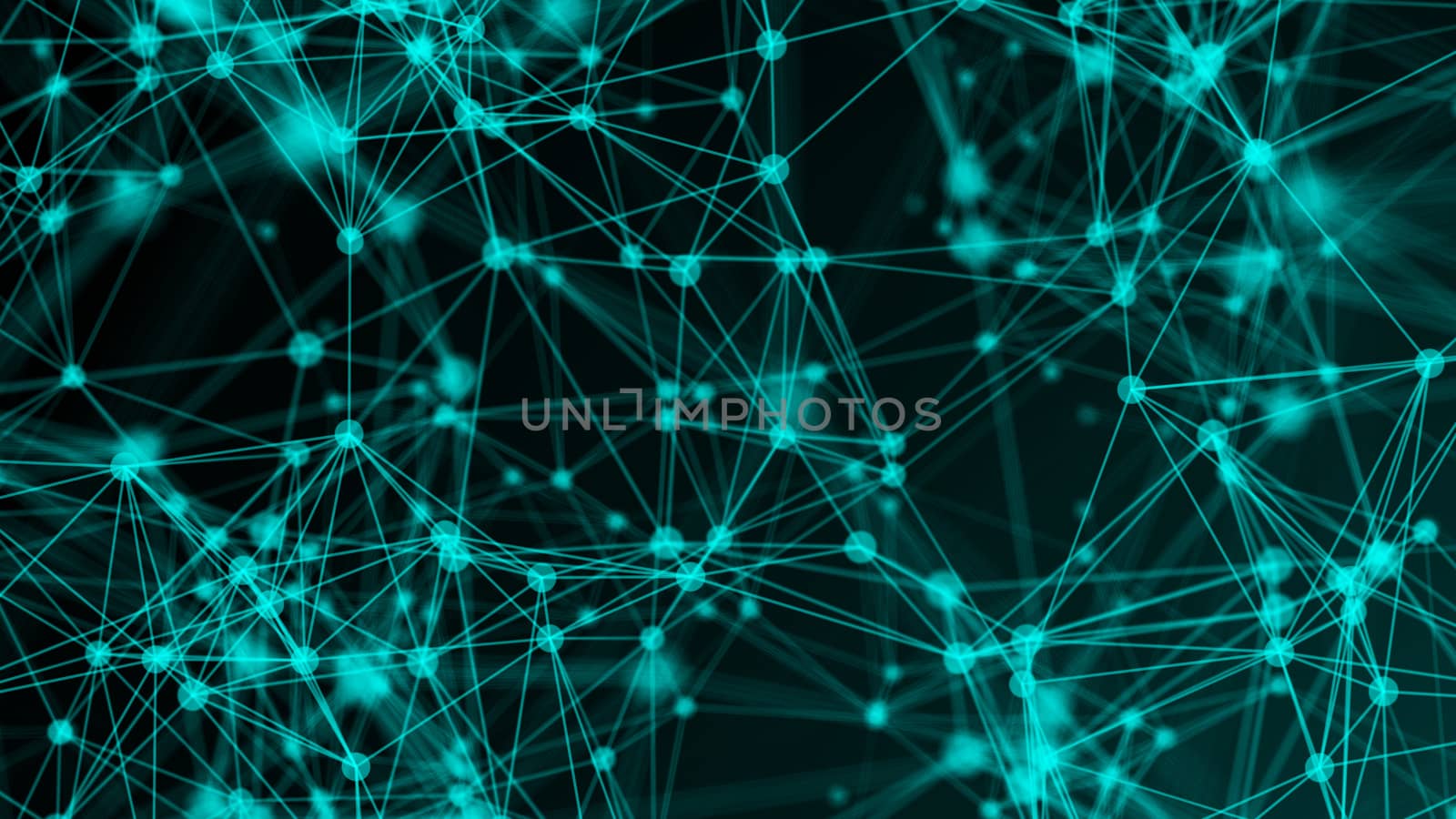 Abstract connection dots. Technology background. Network concept by nolimit046