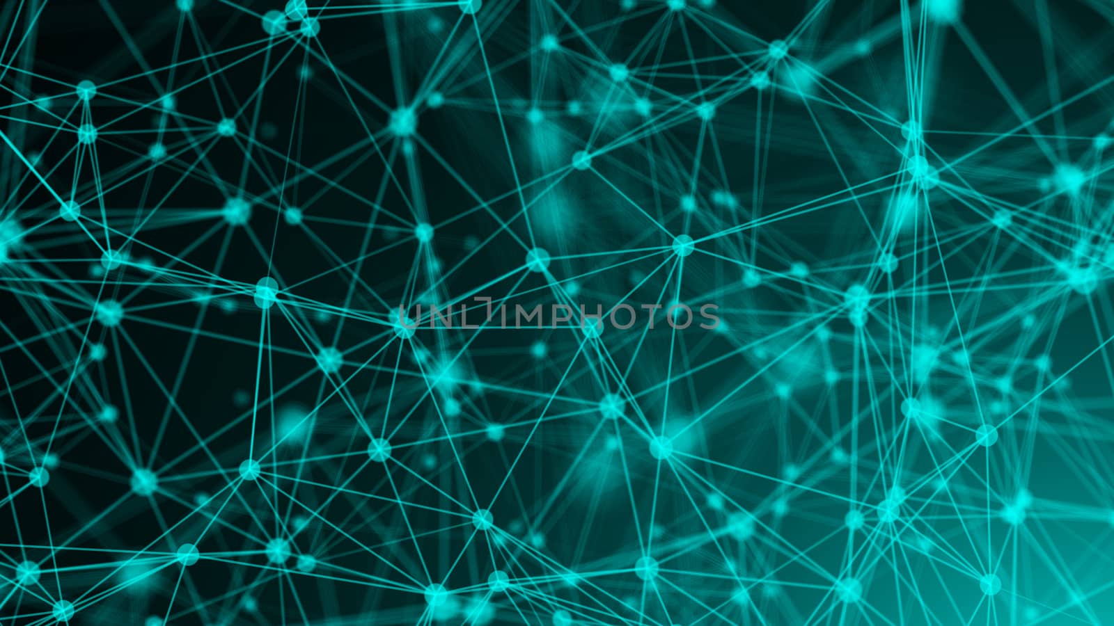 Abstract connection dots. Technology background. Network concept by nolimit046