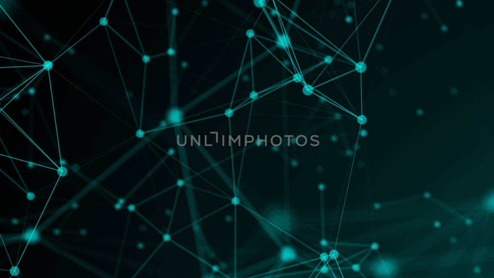 Abstract connection dots. Technology background. Network concept by nolimit046