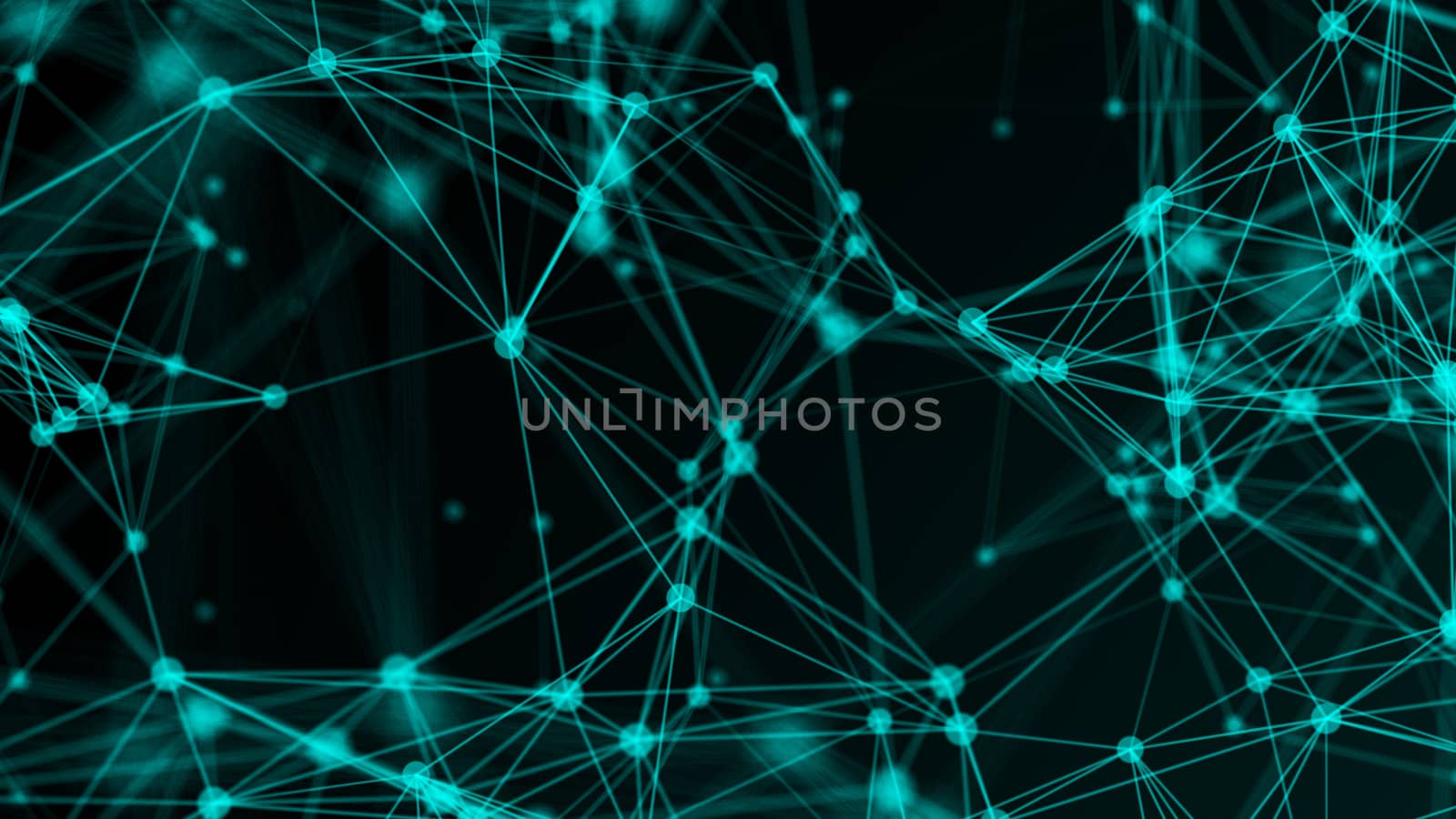 Abstract connection dots. Technology background. Network concept by nolimit046