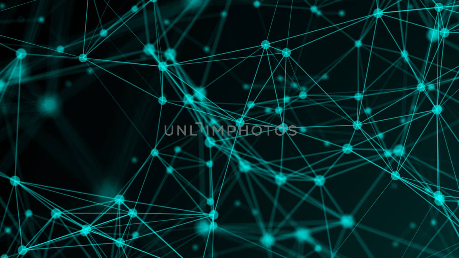 Abstract connection dots. Technology background. Network concept by nolimit046