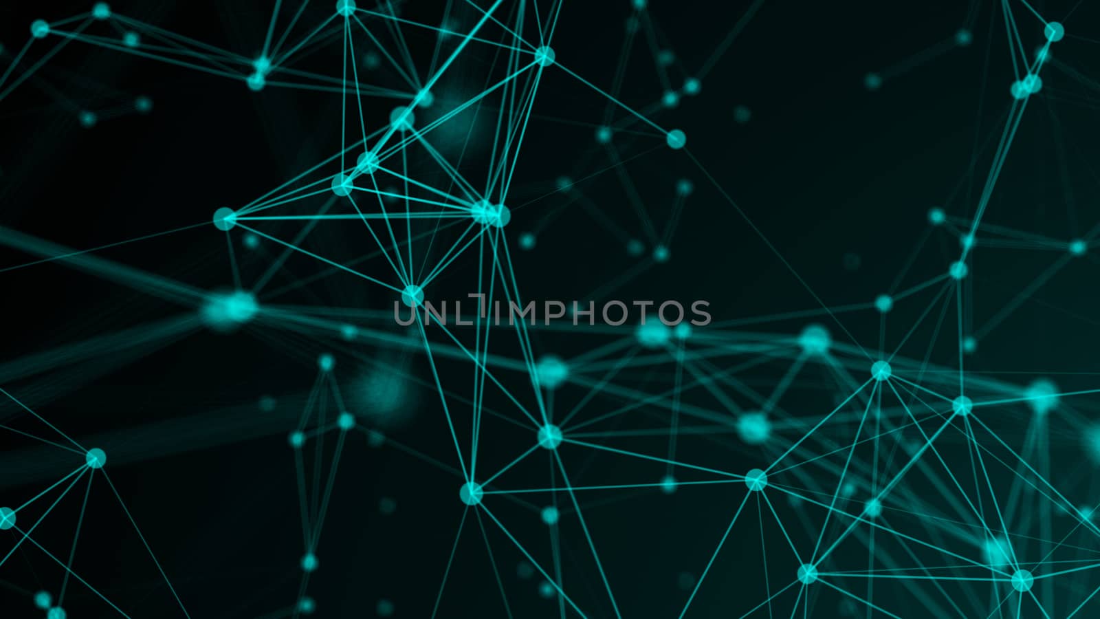 Abstract connection dots. Technology background. Network concept by nolimit046