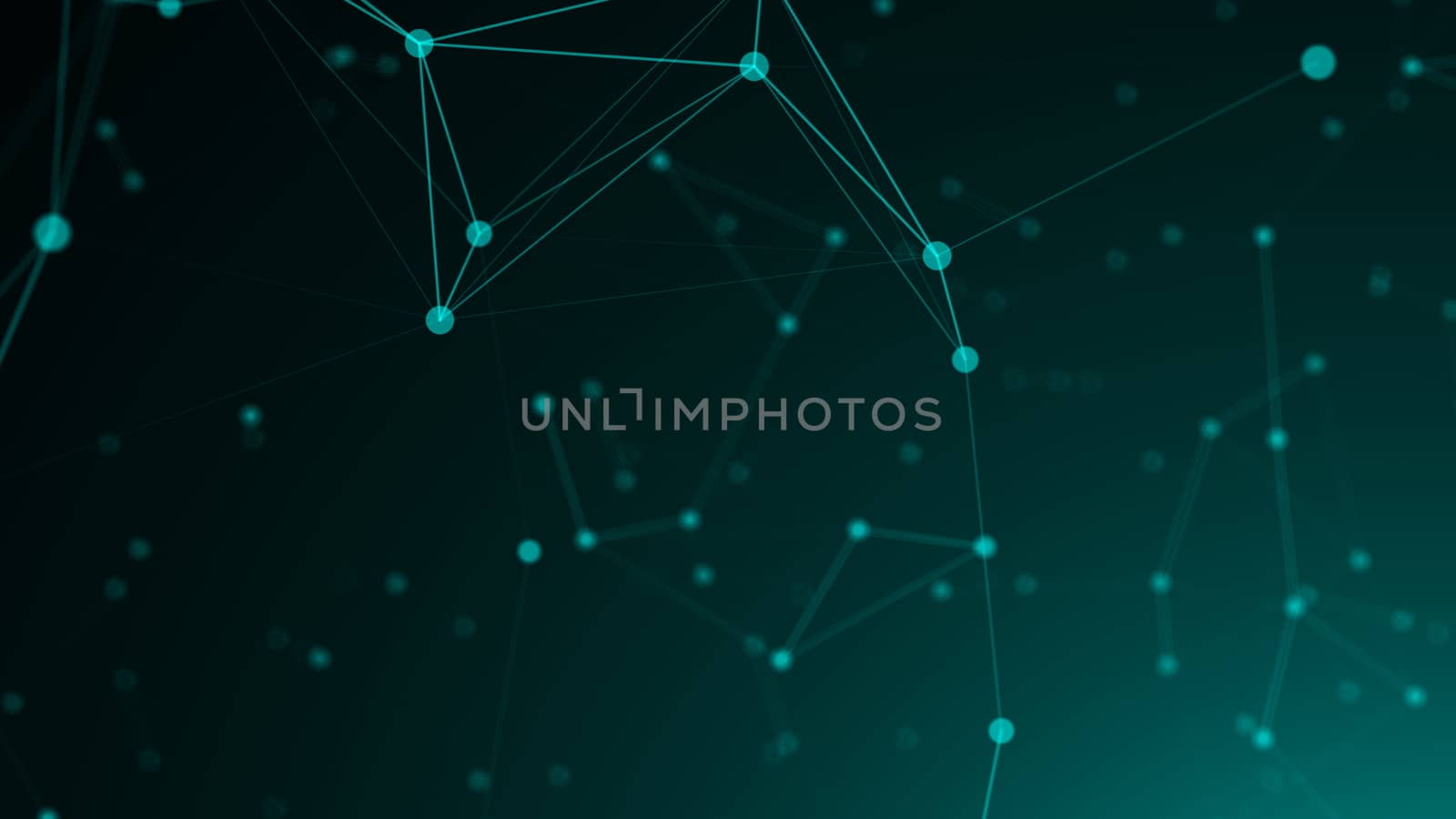 Abstract connection dots. Technology background. Network concept by nolimit046