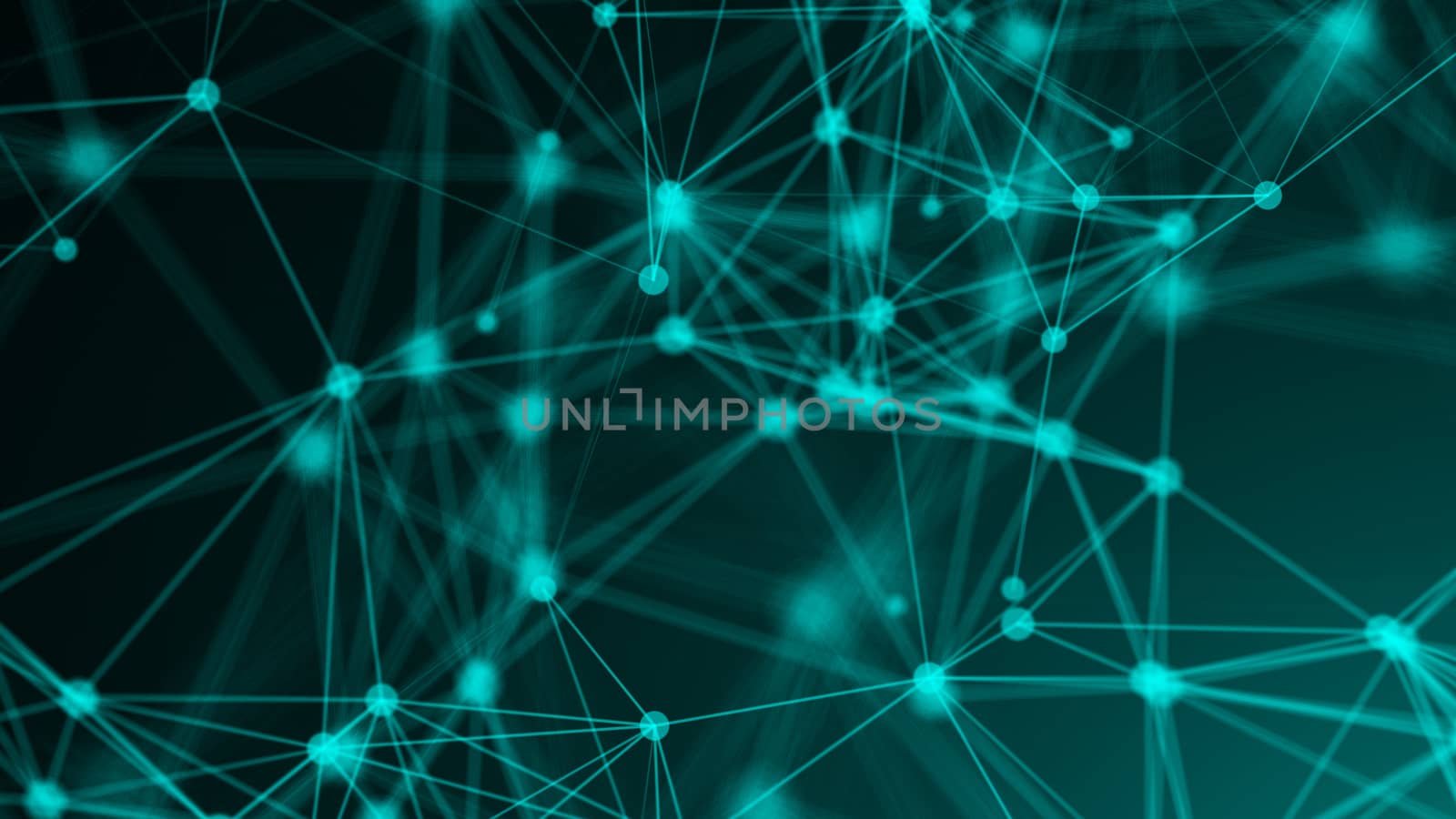 Abstract connection dots. Technology background. Network concept by nolimit046