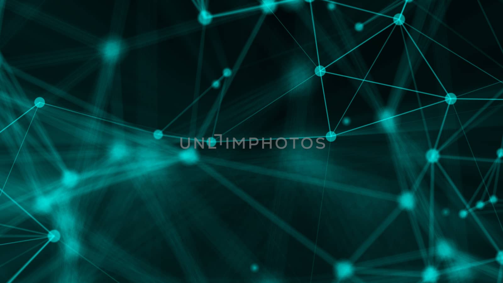 Abstract connection dots. Technology background. Network concept by nolimit046