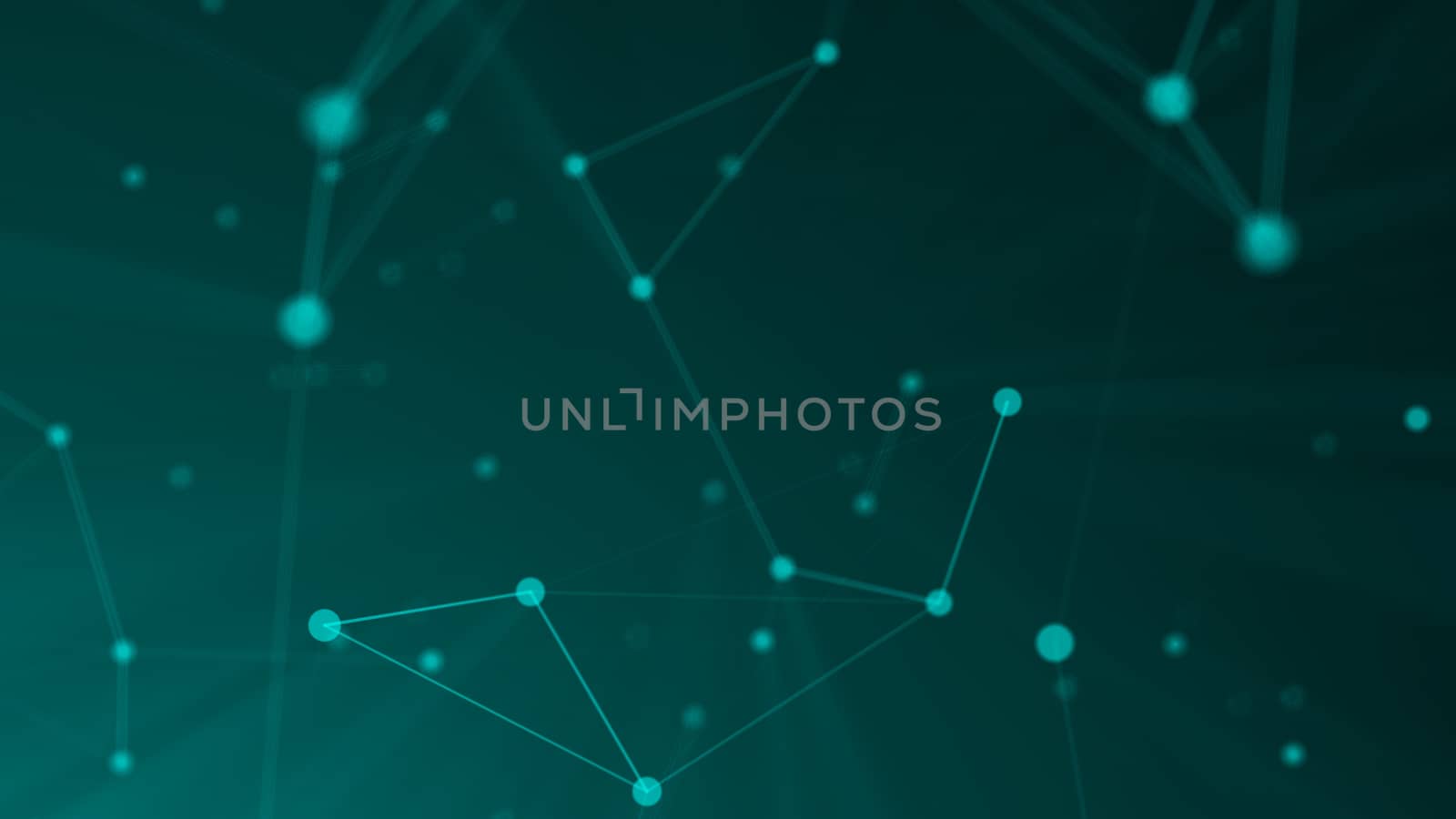 Abstract connection dots. Technology background. Network concept by nolimit046