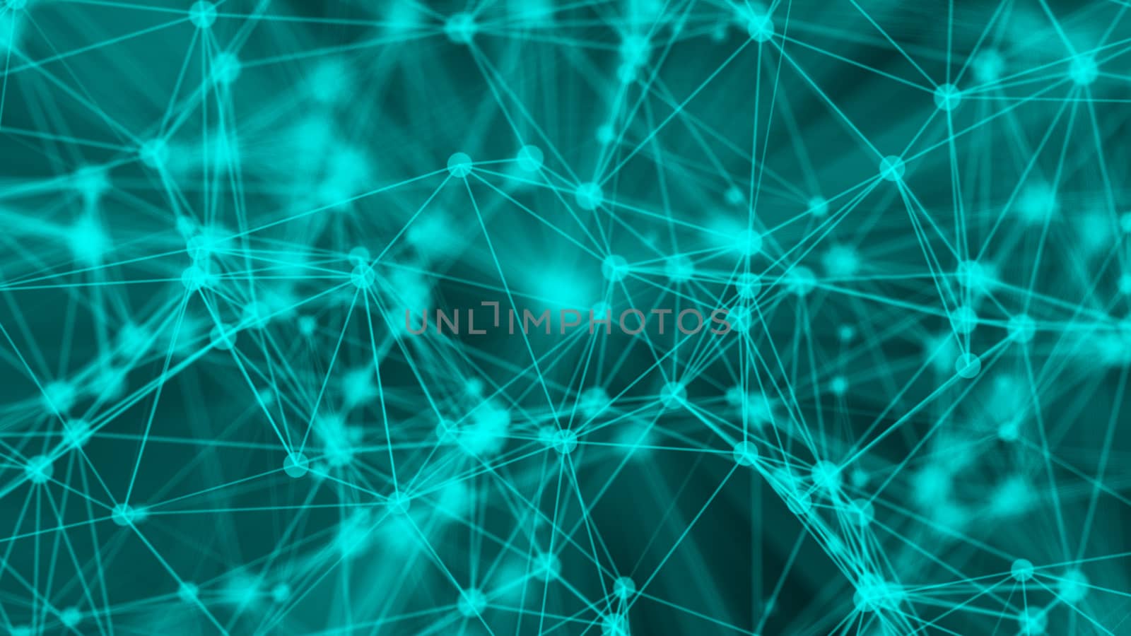 Abstract connection dots. Technology background. Network concept by nolimit046