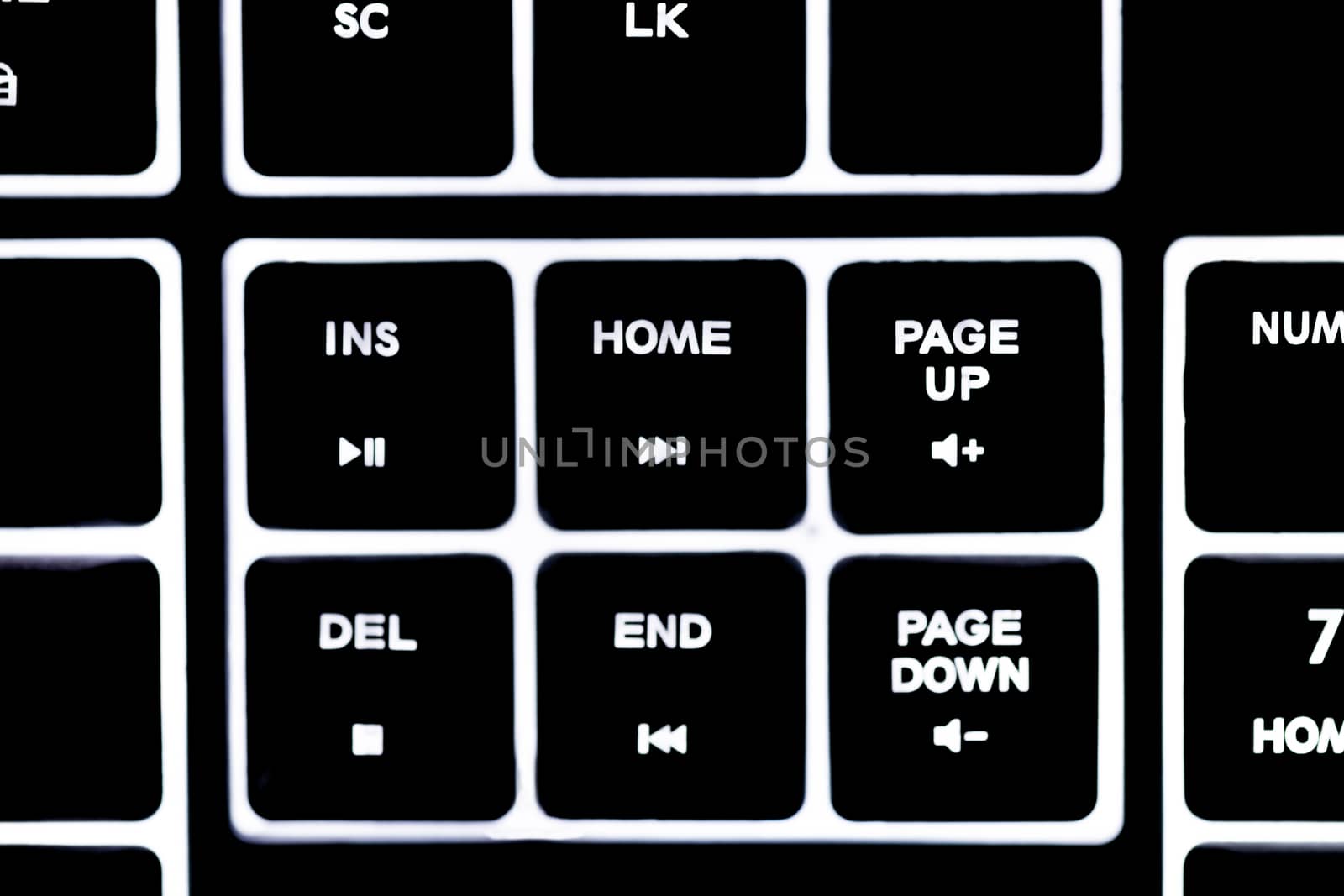 computer illluminated keyboard by vangelis