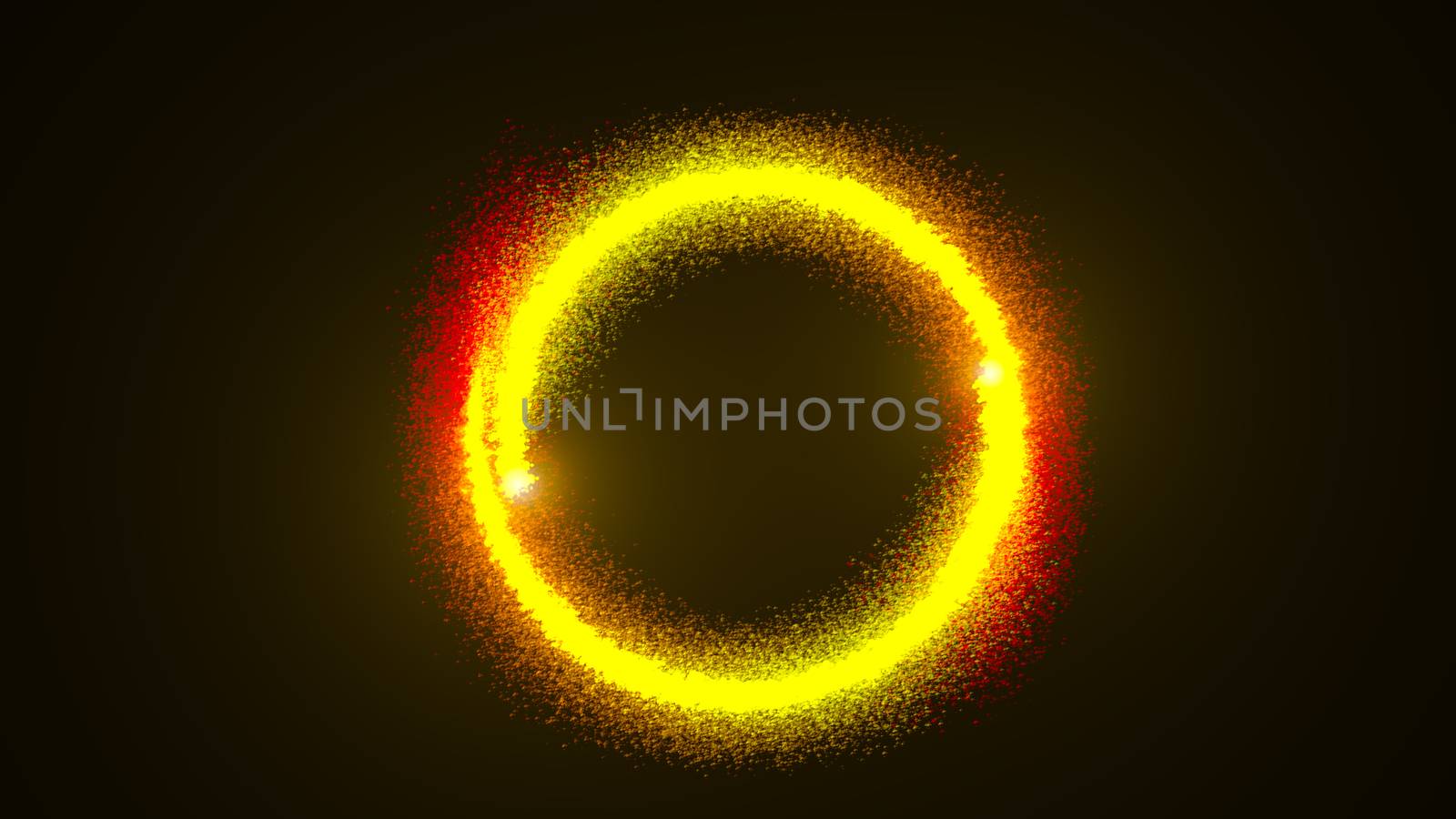Abstract ring background with luminous swirling backdrop by nolimit046