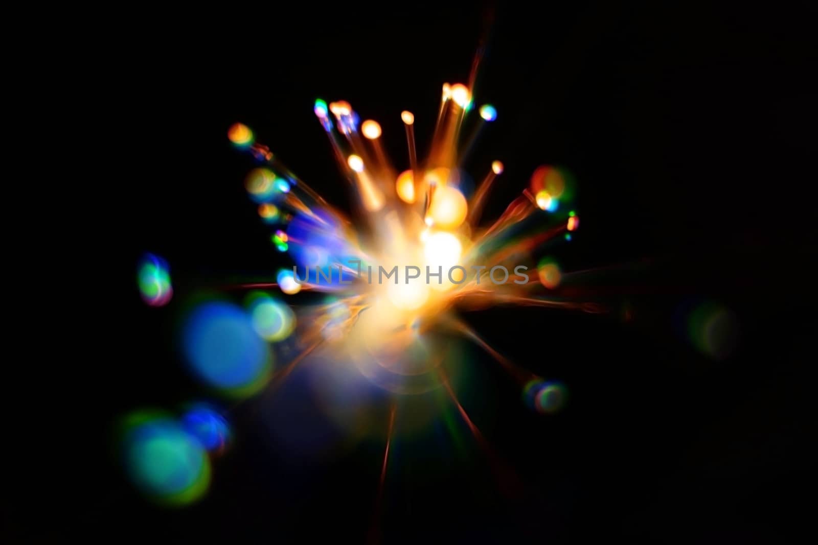 Light explosion background by daboost
