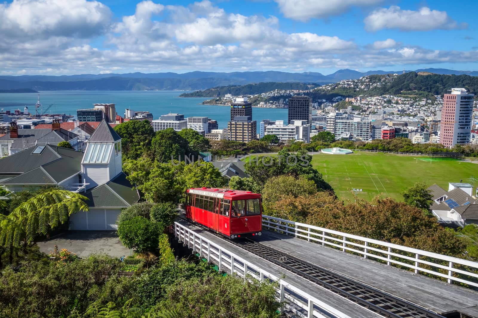 Wellington city cable car, New Zealand by daboost