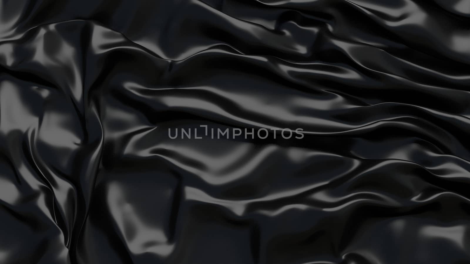 3D Illustration Abstract Black Background by brux