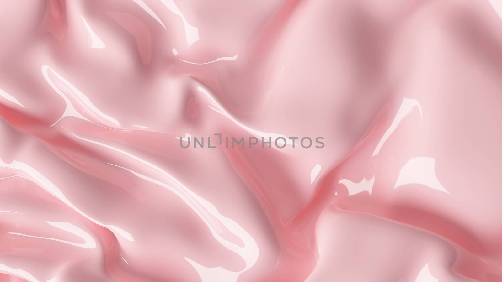 3D Illustration Abstract Pink Background with Glare