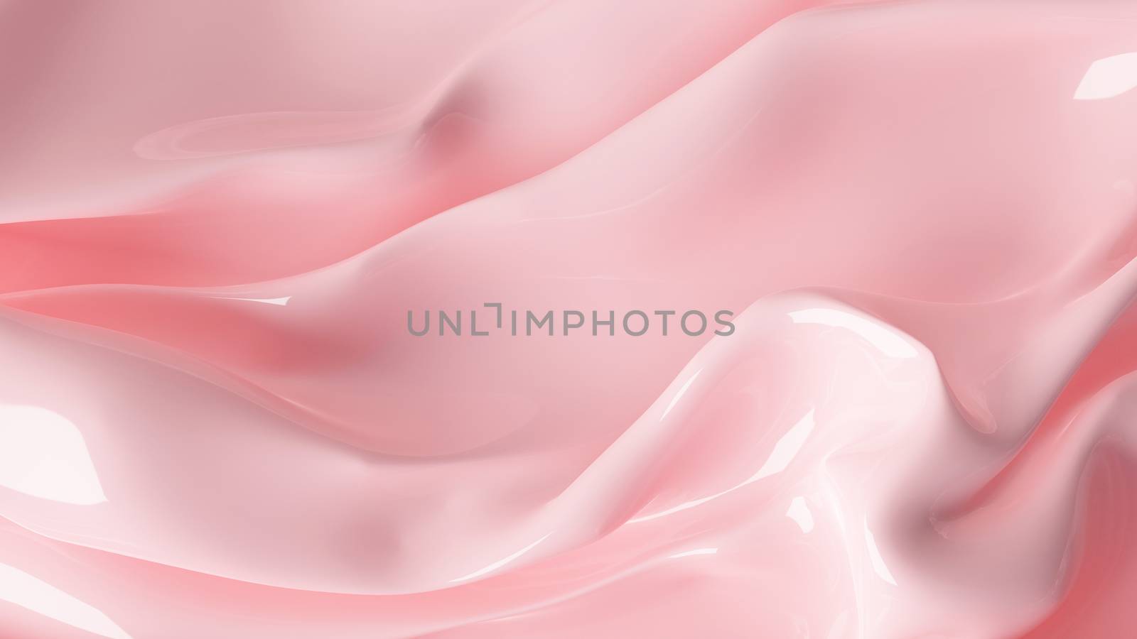 3D Illustration Abstract Pink Background with Glare
