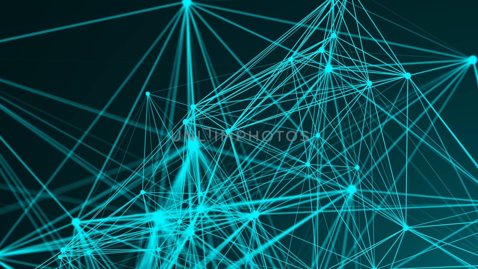 Abstract connection dots. Technology background. Network concept by nolimit046