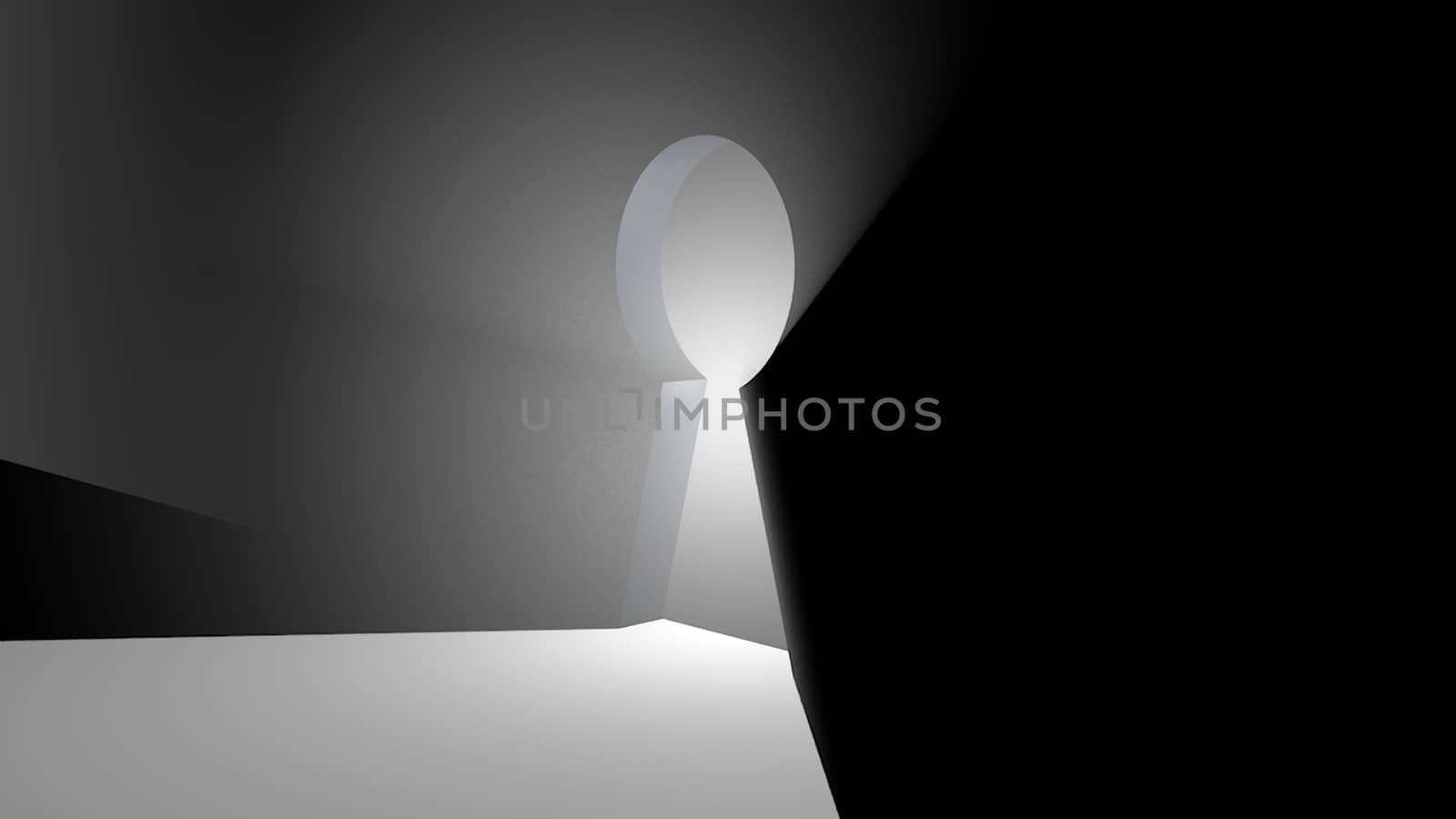 Abstract background with keyhole by nolimit046