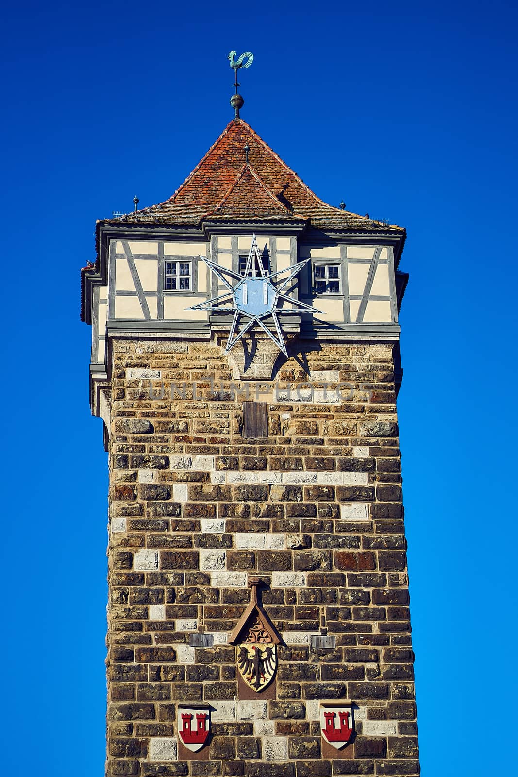 Tower in Rothenburg ob der Tauber by Sirius3001