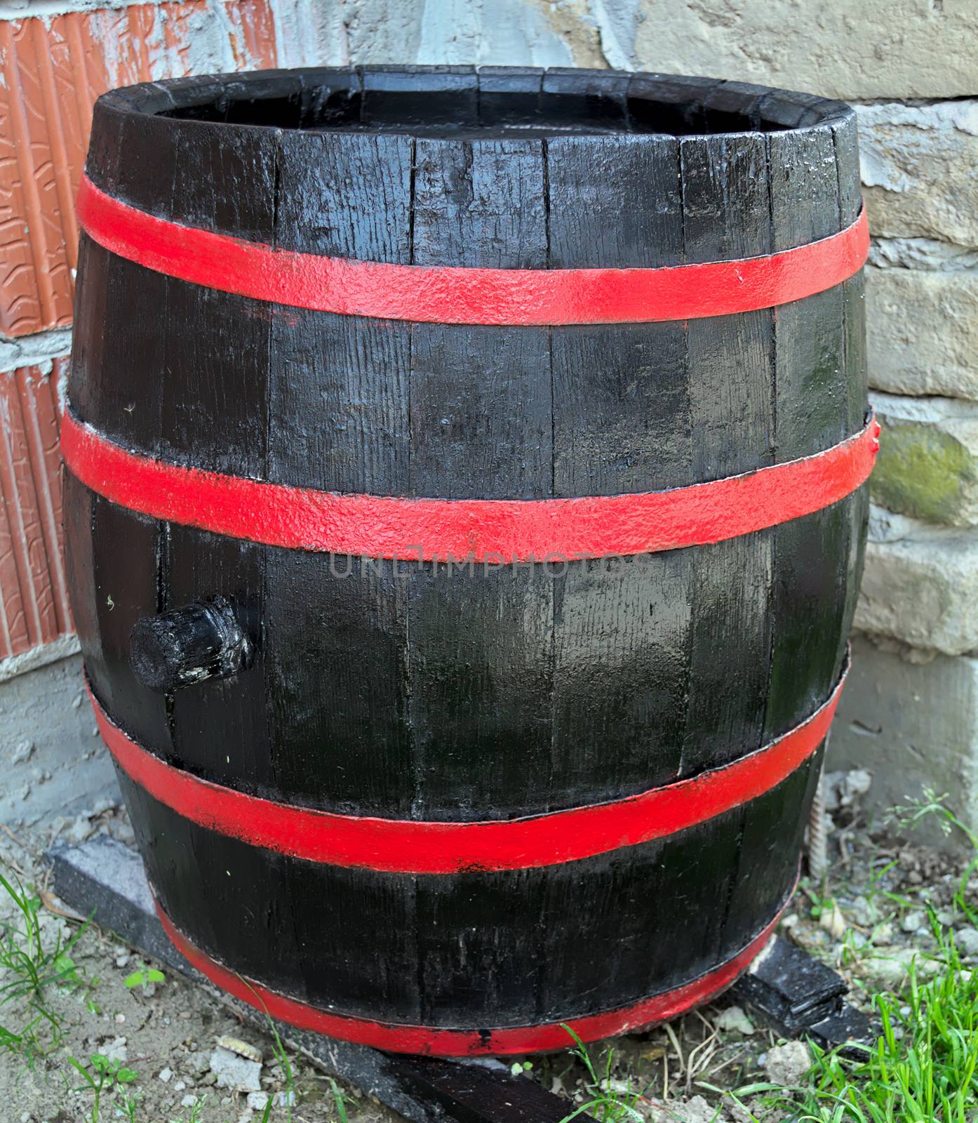 Old restored wooden barrel, with new looks by sheriffkule