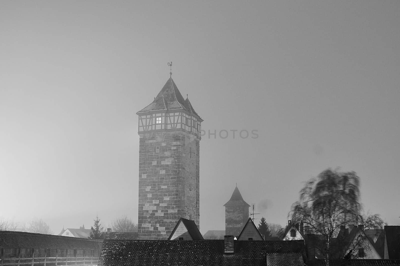 Tower in Rothenburg ob der Tauber by Sirius3001