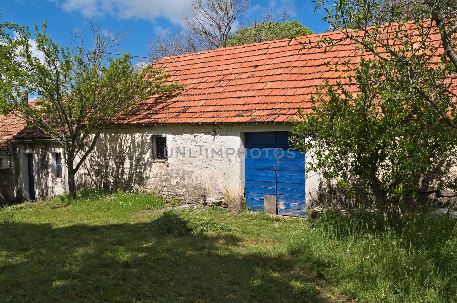 Mediterranean style stone barn by sheriffkule