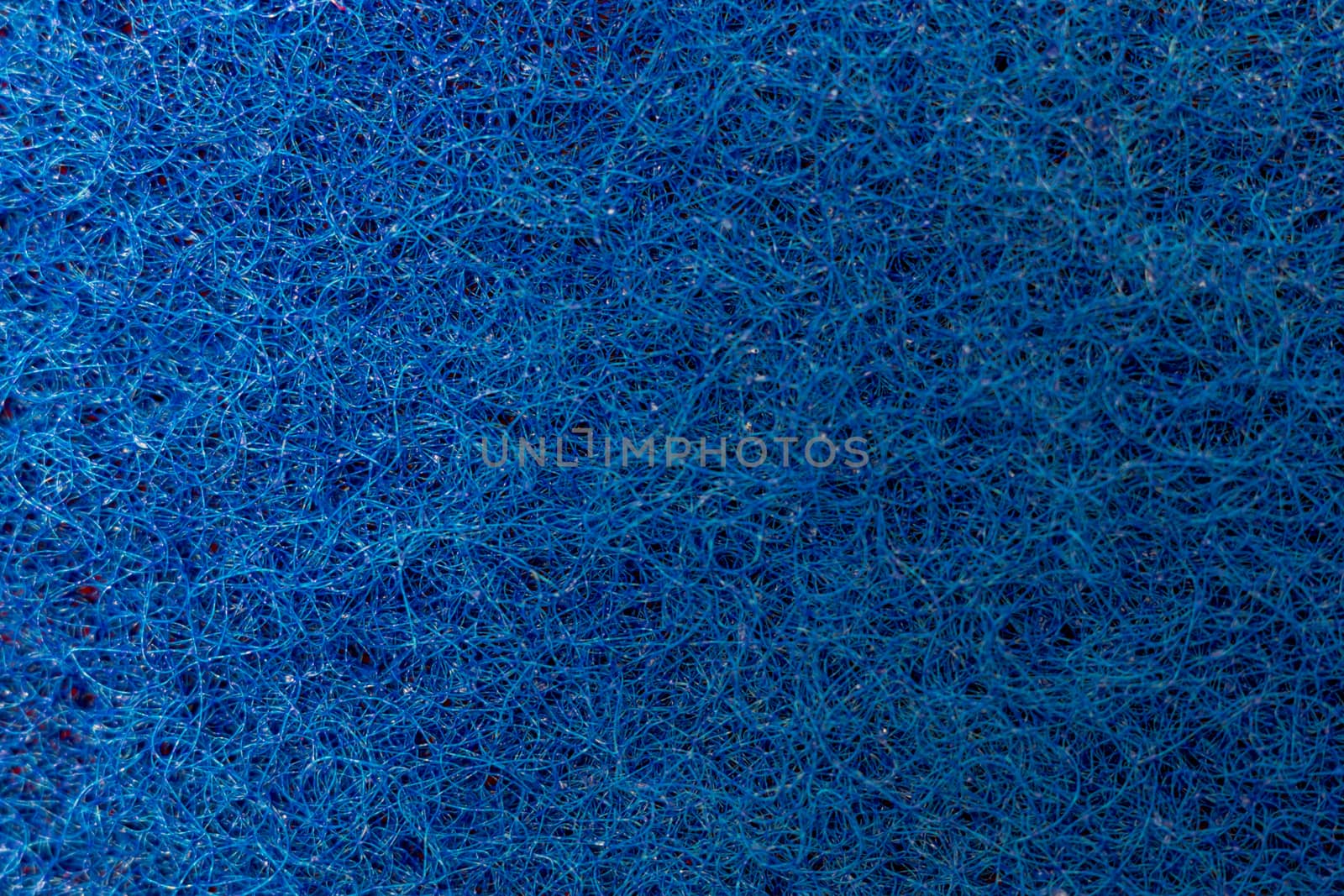 blue sponge bath macro shooting bubbles texture